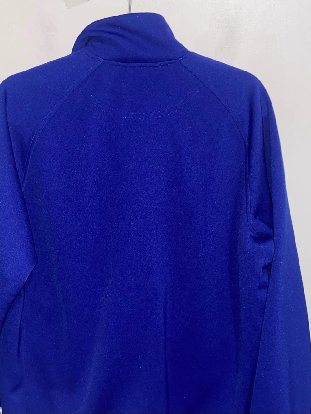 Nike Track Jacket Mens Large RN #56323 CA# 05553 Zip Striped Vtg Y2K Royal Blue